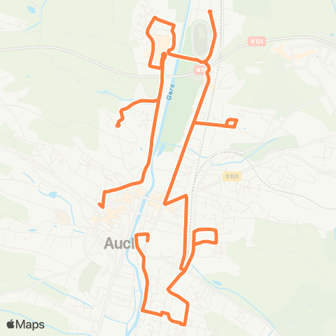 Alliance Gare SNCF - Baylac map