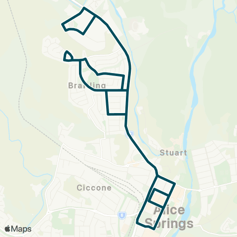 ALIC Braitling and Ciccone map