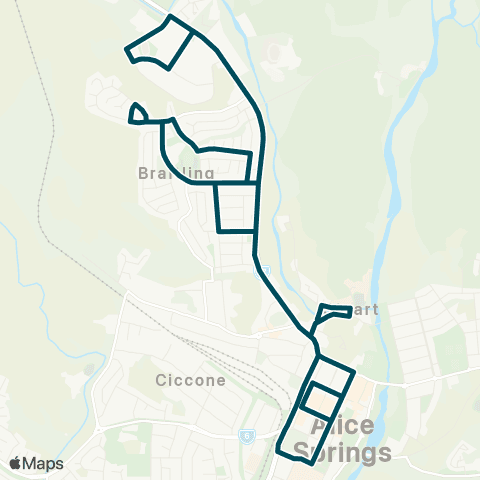 ALIC Braitling and Ciccone map