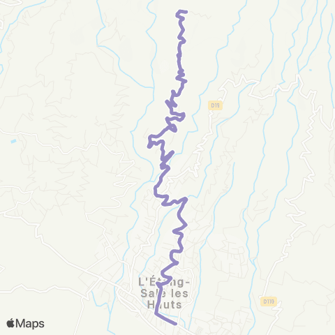 Alternéo Entre-Deux Goyaviers Mairie Étang-Salé map