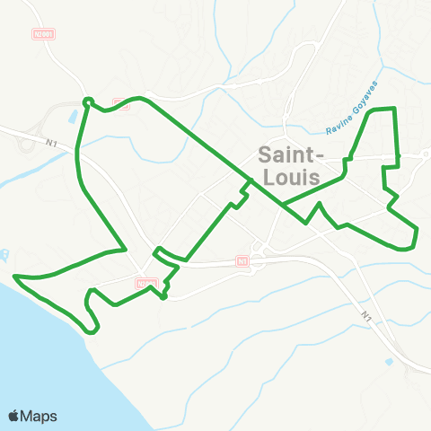 Alternéo Karlavil Saint-Louis map