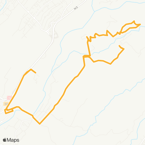 Alternéo Chemin Bassin Plat IRFA PK3 Chemin Bassin Plat map