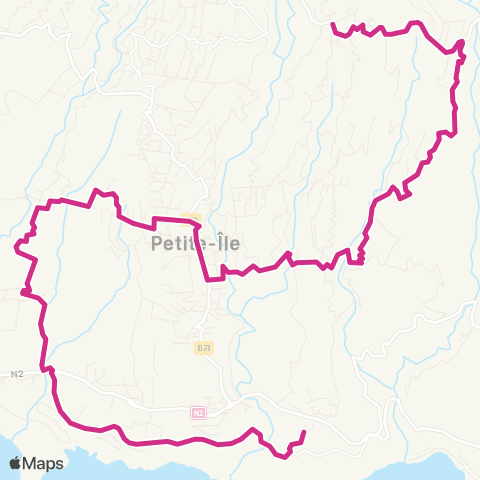 Alternéo Manapany-les-Hauts Impasse des Lataniers map