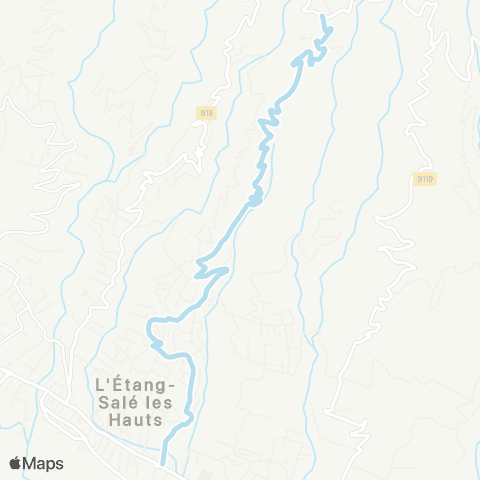 Alternéo Lambert-les-Hauts Mairie Étang-Salé map