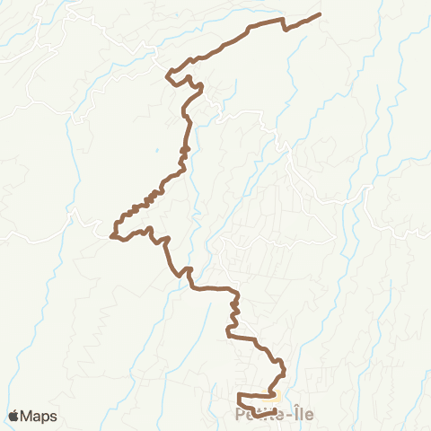Alternéo Piton de Bloc Église Petite-Île map