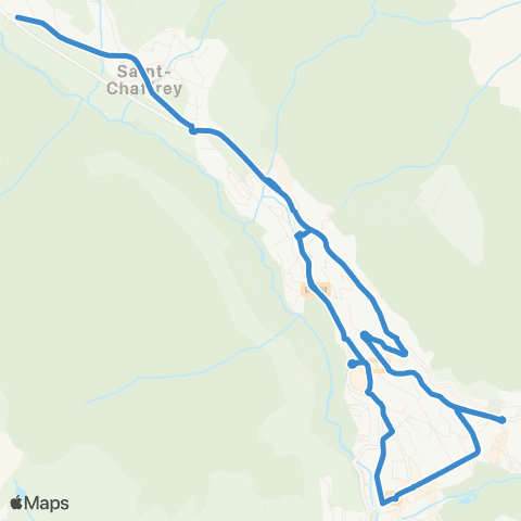 Altigo Chantoiseau - Chantoiseau map