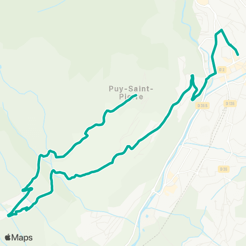 Altigo Puy-St-Pierre Puy-St-André - Quartier du 15/9 map