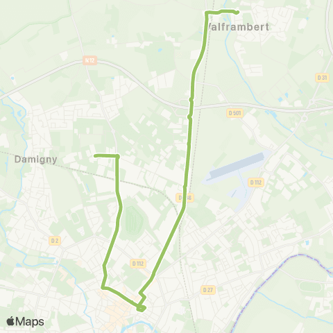 Altobus Alto Spécial ANAIS / ADAPEI map