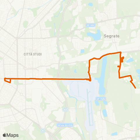 ATM Milano Piazza Cinque Giornate - Peschiera B. map