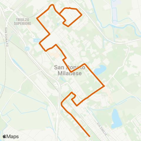 ATM Milano S. Donato (Di Vittorio) - S. Donato M3 (Marignano) map