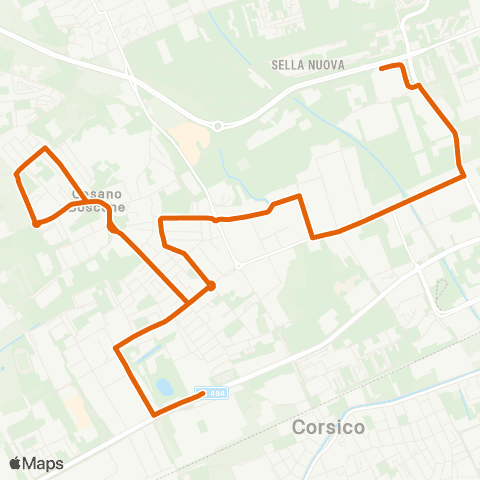 ATM Milano C.Boscone (Gramsci) - Milano (Bisceglie) map