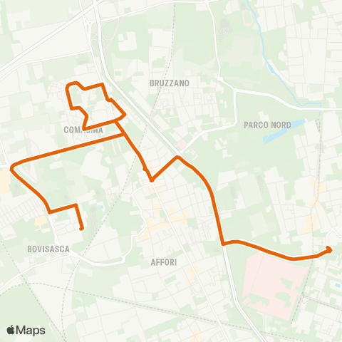 ATM Milano Niguarda - Quartiere Bovisasca map