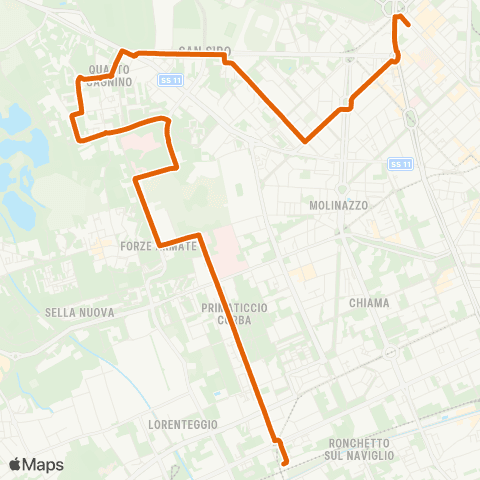 ATM Milano Lotto M1 M5 - Tirana map