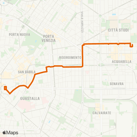 ATM Milano Duomo - Murani map