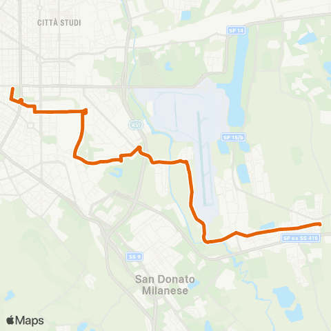 ATM Milano Cadore - Peschiera B map