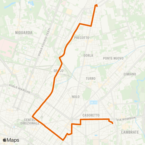 ATM Milano Sesto Marelli - Stazione Lambrate map