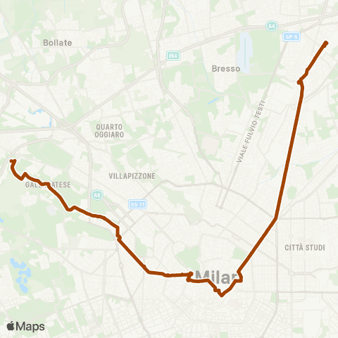 ATM Milano Molino Dorino M1 - Sesto FS map
