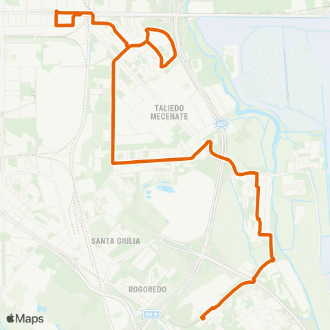 ATM Milano Largo Rodari - San Donato M3 map
