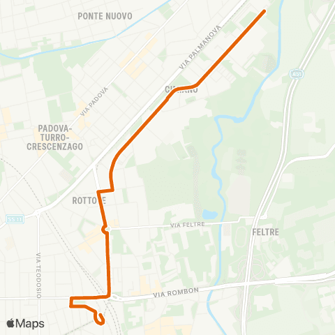 ATM Milano Rizzoli - Lambrate M2 map