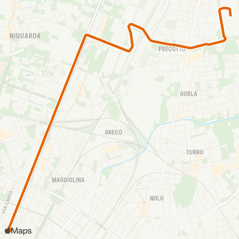 ATM Milano Precotto - Testi / S. Marcellina (Lavori Prol Per Cascina Gobba ) map