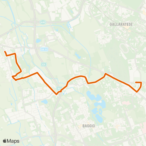 ATM Milano Settimo M.(Della Libertã ) - Milano (San Siro M5) map