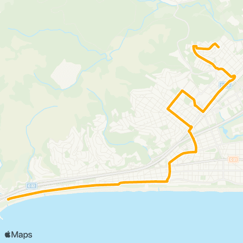 AMB Les Botigues S.-Vista Alegre map