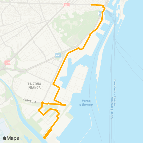 AMB Metro Paral·Lel-Zal Prat / Terminal Best map