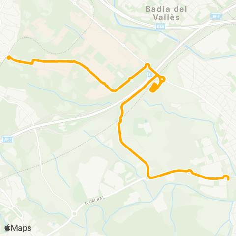 AMB Fgc Bellaterra-Parc Tecnològic map