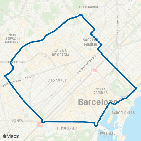 AMB Circular Ext.-Circular Int. map