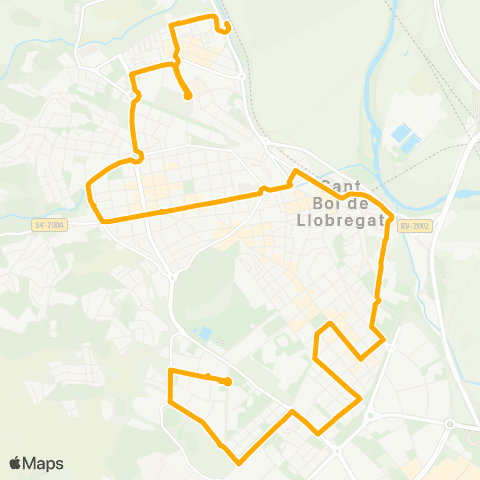 AMB Camps Blancs-Fgc Molí Nou map