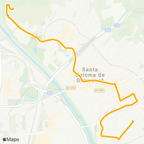 AMB Santa Rosa-Can Zam / Cementiri map