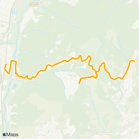 AMB H. Can Ruti-Montcada R. map