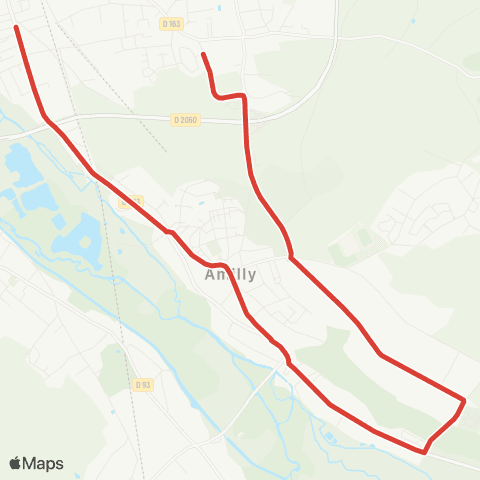 Amelys Amilly Prieuré / Amilly Collège Schuman map