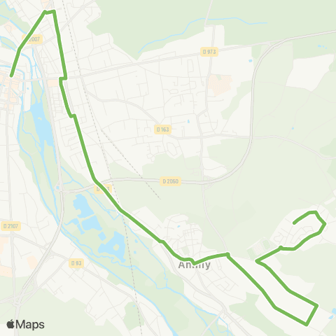 Amelys Montargis Mirabeau / Amilly Stade map