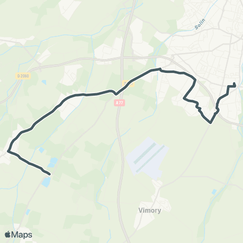 Amelys Villemandeur Collège Aubrac / Chevillon-s/-Huillard les Marais map