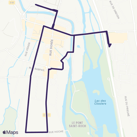Amelys Navette Coralys - Montargis Office du Tourisme map