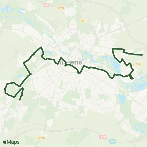 Ametis Z.A. La Blanche Tâche - CHU A. Picardie map