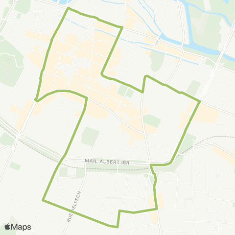 Ametis Coeur de ville map