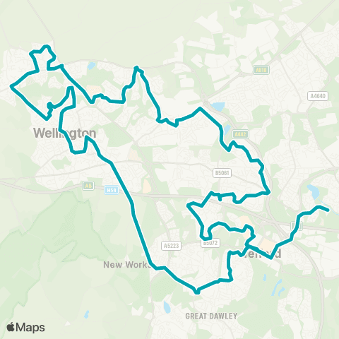 Arriva Midlands Bus Station - Bus Station map