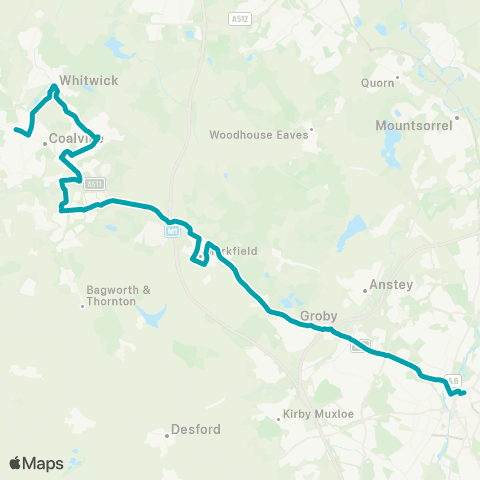 Arriva Midlands Memorial Square - Bus Station map