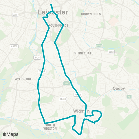 Arriva Midlands Haymarket Bus Sta - Haymarket Bus Sta map