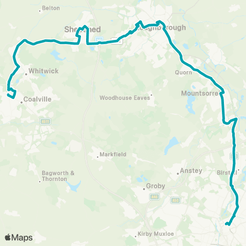 Arriva Midlands Bull Ring - St Margaret's Bus Station map