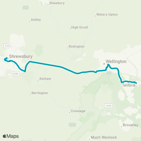 Arriva Midlands Bus Station - Bus Station map
