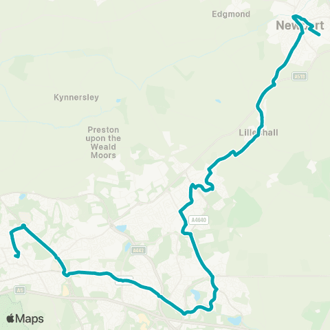 Arriva Midlands Bus Interchange - Bus Station map