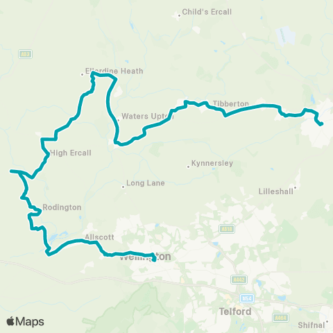 Arriva Midlands Bus Station - Bus Interchange map