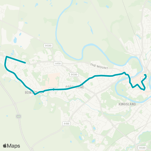 Arriva Midlands Bus Station - Cooperative Foodstore map