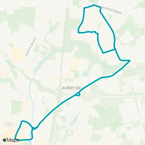 Arriva North East Centurion - Bus Station Stand 11 map