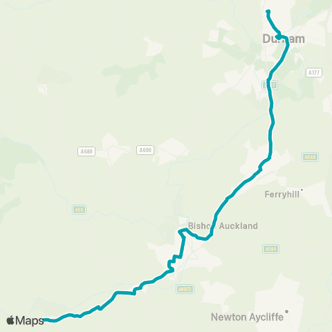 Arriva North East Bus Station Stand J - Club map