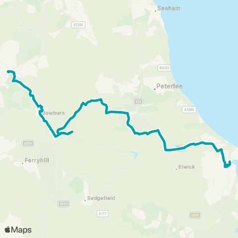 Arriva North East National Museum of The Royal Navy - Bus Sta Stand K map