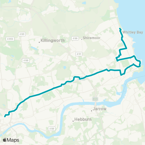 Arriva North East Haymarket Bus Station - Grand Parade map